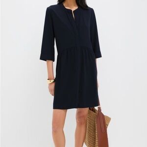 Tuckernuck Navy Royal Shirt Dress